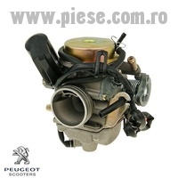 Carburator original Peugeot Vclic 4T AC 50cc (compatibil si pe scutere chinezesti 4T AC 50cc - motorizare 139QMB)